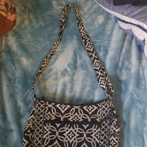 Black and white bag